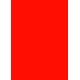 Prijskaart fluor rood 21x29cm 100st Tfr212914K